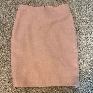 J. Crew Blush Pencil Skirt